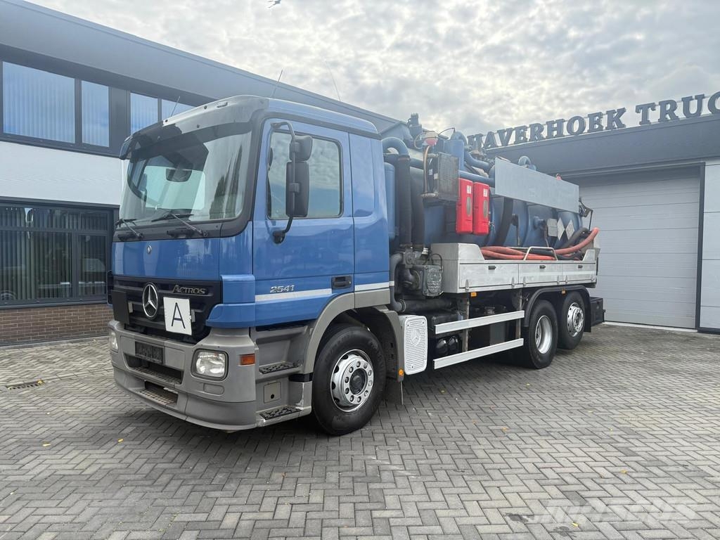 Mercedes-Benz Actros 2541 | 13,000L sewer cleaner | Wittig vacuu Camion autospurgo