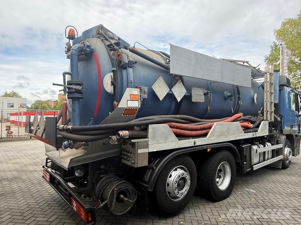 Mercedes-Benz Actros 2541 | 13,000L sewer cleaner | Wittig vacuu Camion autospurgo