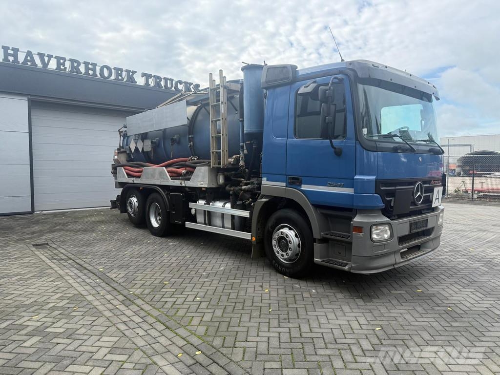 Mercedes-Benz Actros 2541 | 13,000L sewer cleaner | Wittig vacuu Camion autospurgo