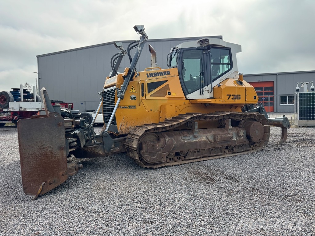 Liebherr 736 XL * Heckaufreißer, Trimble* Bouteurs sur chenilles