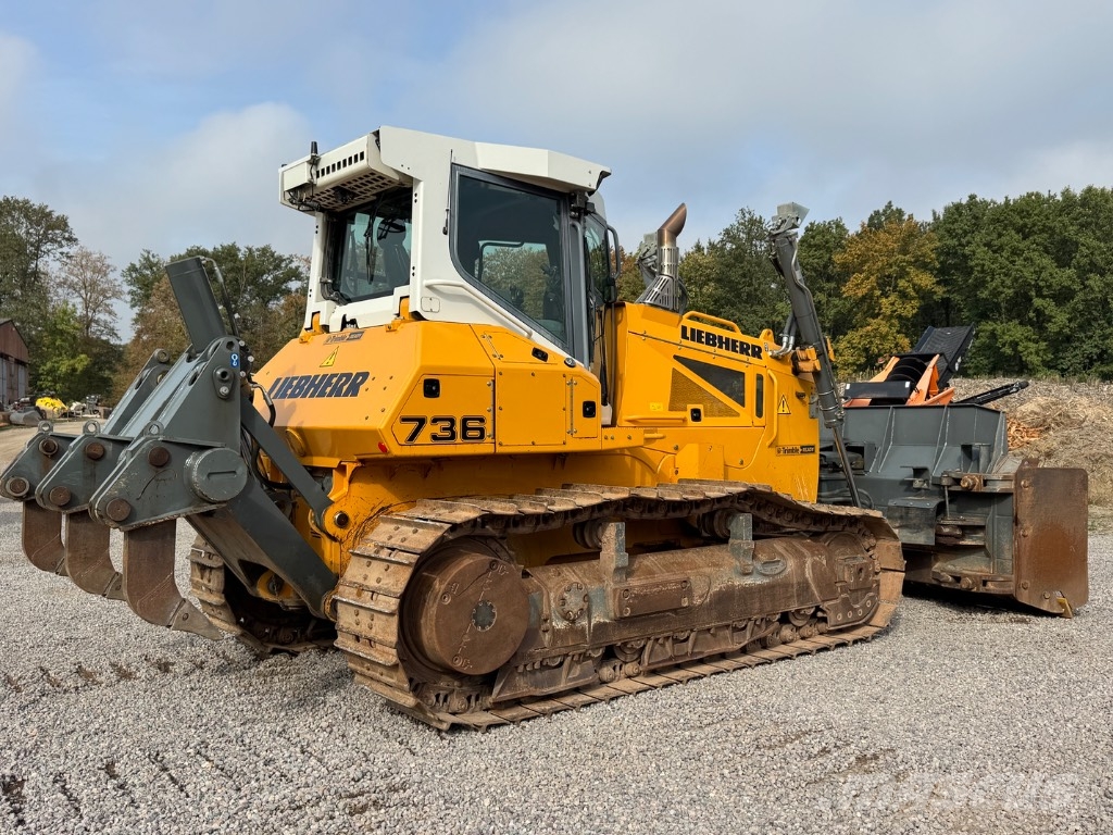 Liebherr 736 XL * Heckaufreißer, Trimble* Bouteurs sur chenilles
