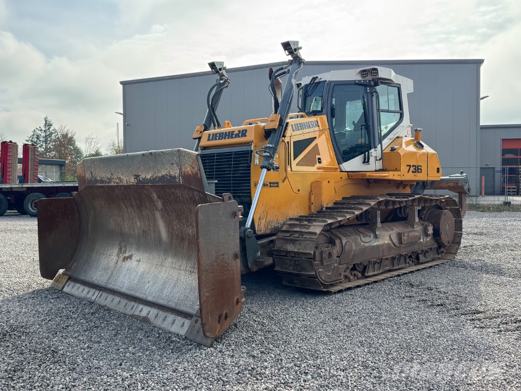 Liebherr 736 XL * Heckaufreißer, Trimble* Bouteurs sur chenilles