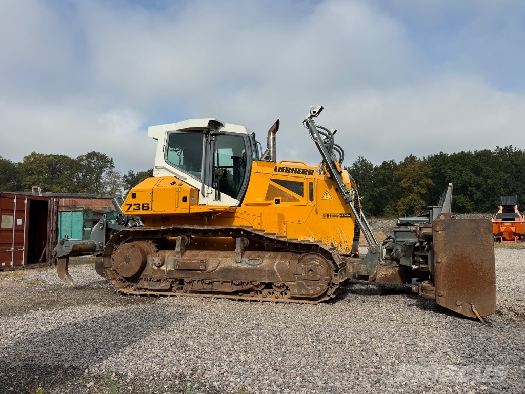 Liebherr 736 XL * Heckaufreißer, Trimble* Bouteurs sur chenilles