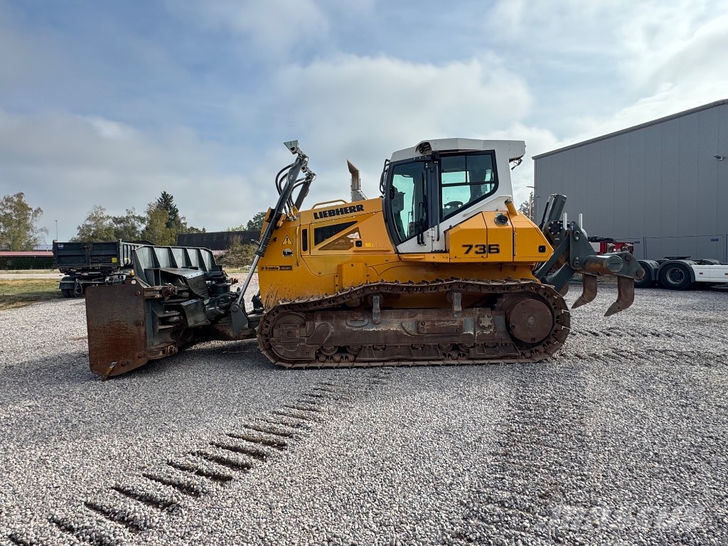 Liebherr 736 XL * Heckaufreißer, Trimble* Bouteurs sur chenilles
