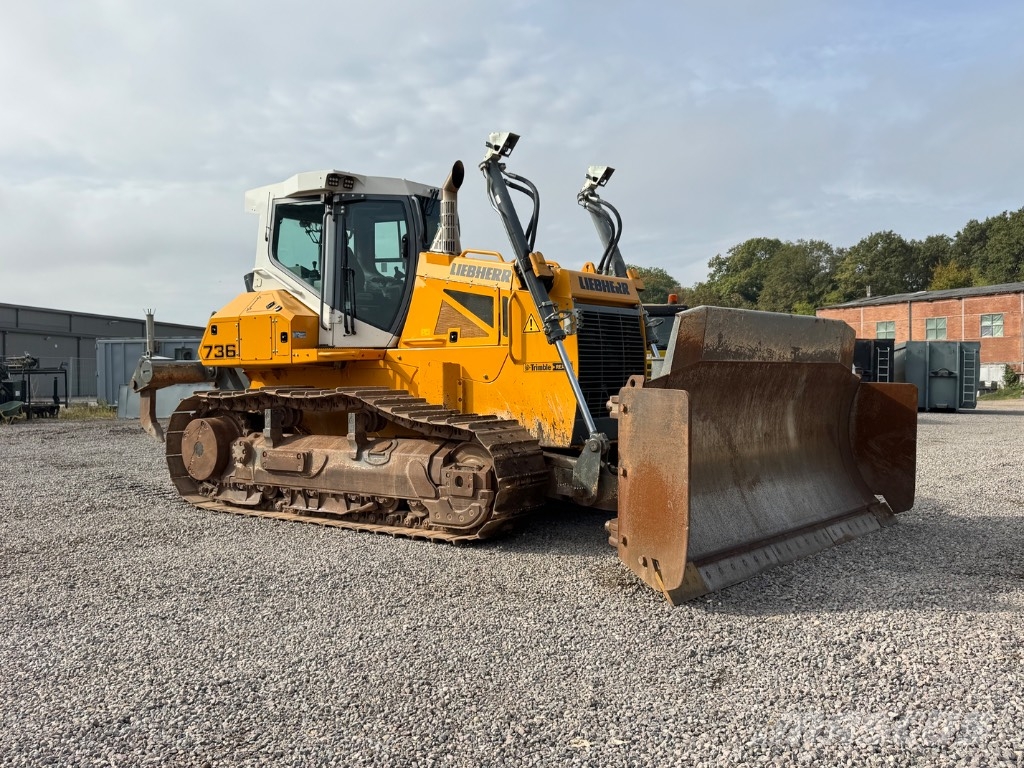 Liebherr 736 XL * Heckaufreißer, Trimble* Bouteurs sur chenilles