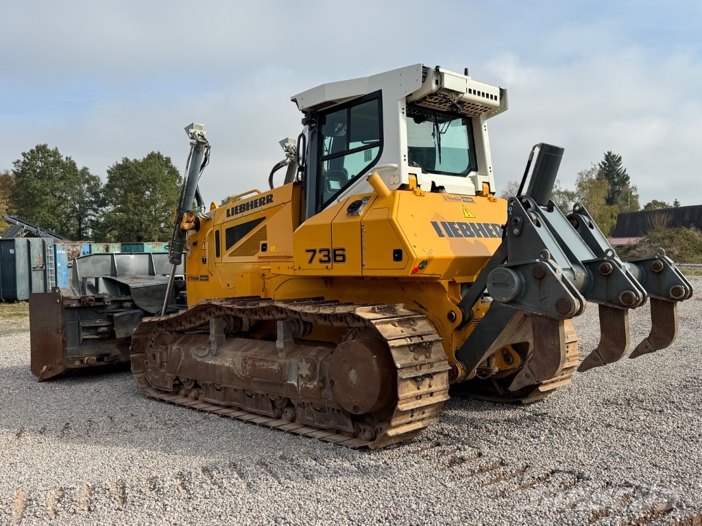 Liebherr 736 XL * Heckaufreißer, Trimble* Bouteurs sur chenilles