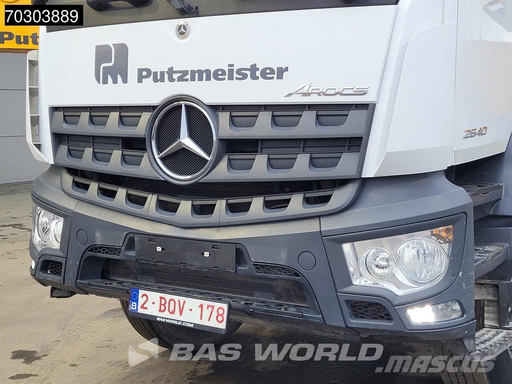 Mercedes-Benz Arocs 2640 Arocs 6X4 Belgium Truck 36mtr Putzmeist مضخات خرسانة