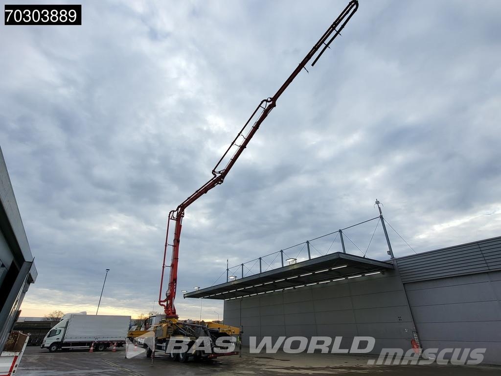 Mercedes-Benz Arocs 2640 Arocs 6X4 Belgium Truck 36mtr Putzmeist مضخات خرسانة