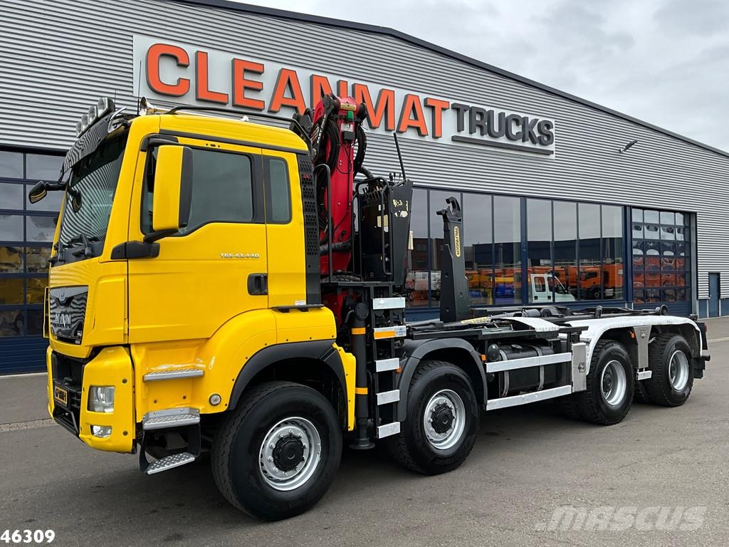 MAN TGS 41.440 8x8 Euro 6 Palfinger 20 Tonmeter Z-kraa Camiones polibrazo