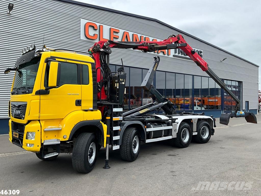 MAN TGS 41.440 8x8 Euro 6 Palfinger 20 Tonmeter Z-kraa Camiones polibrazo