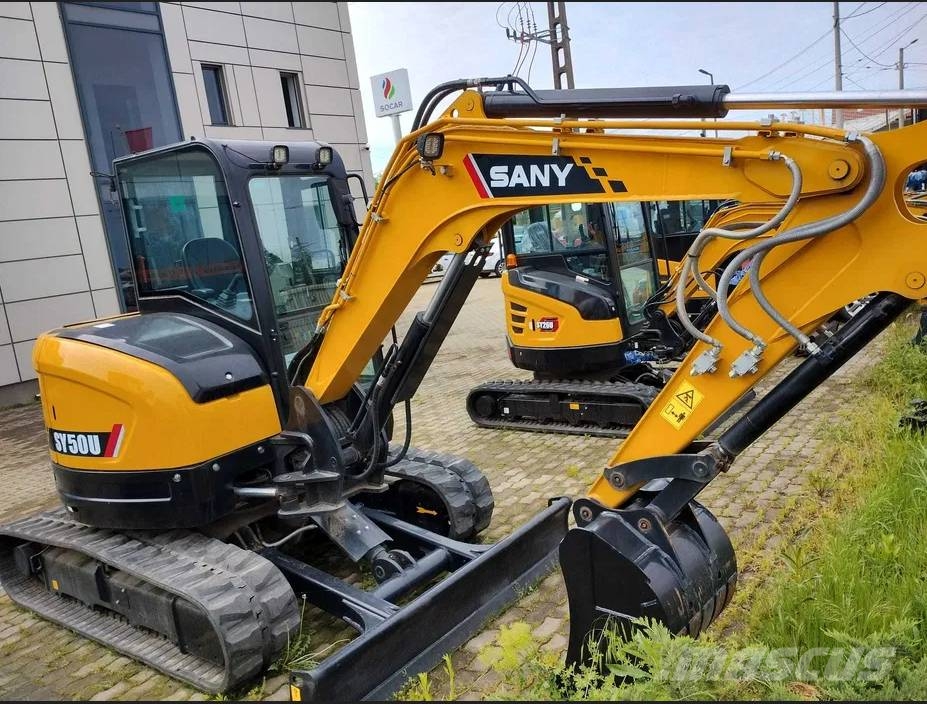 Sany SY 50 U Mini kotrók < 7t