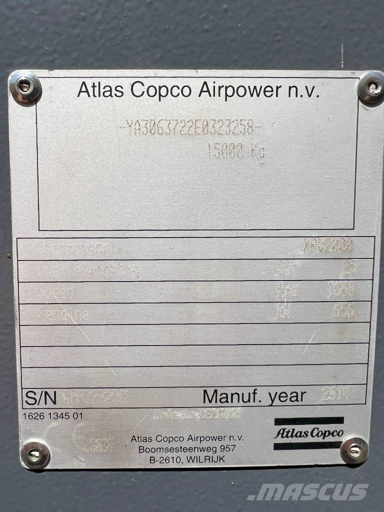 Atlas Copco XRV2000 Compresoras