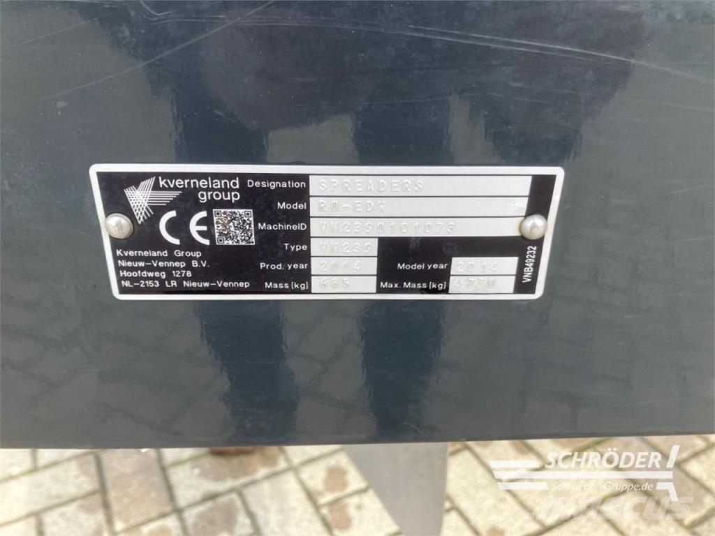 Pz-Vicon RO-EDW| ISOBUS | WIEGEEINRICHTUNG Semoir à engrais