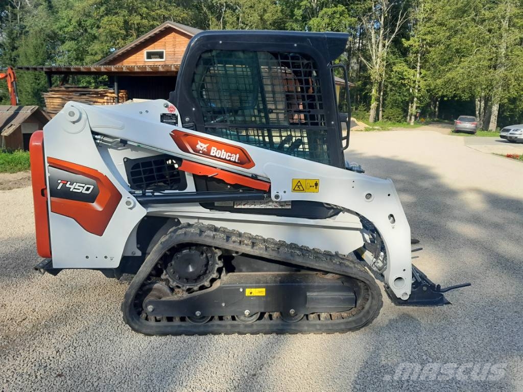 Bobcat T 450 Krautuvai su šoniniu pasukimu
