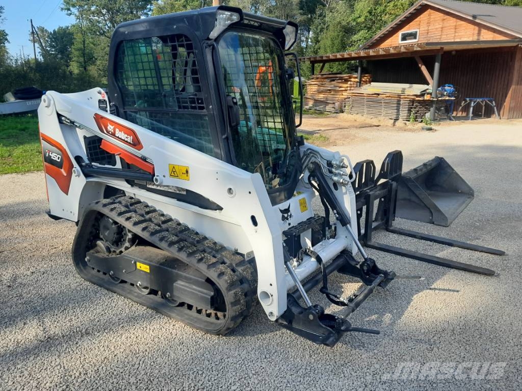 Bobcat T 450 Krautuvai su šoniniu pasukimu