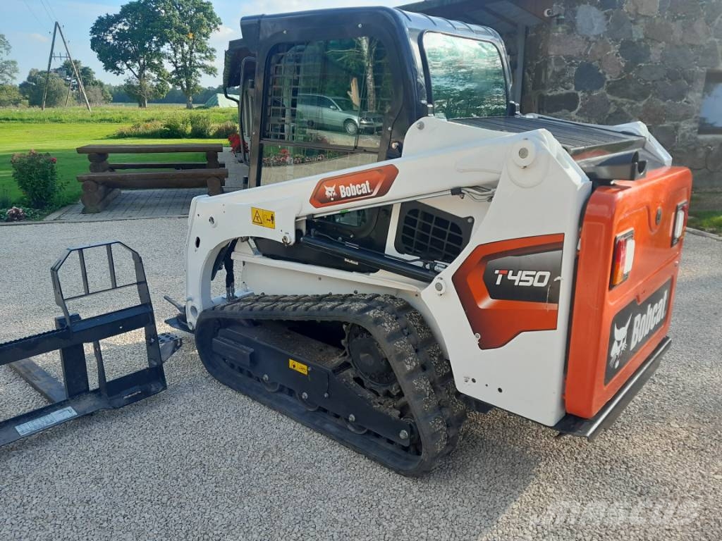 Bobcat T 450 Krautuvai su šoniniu pasukimu