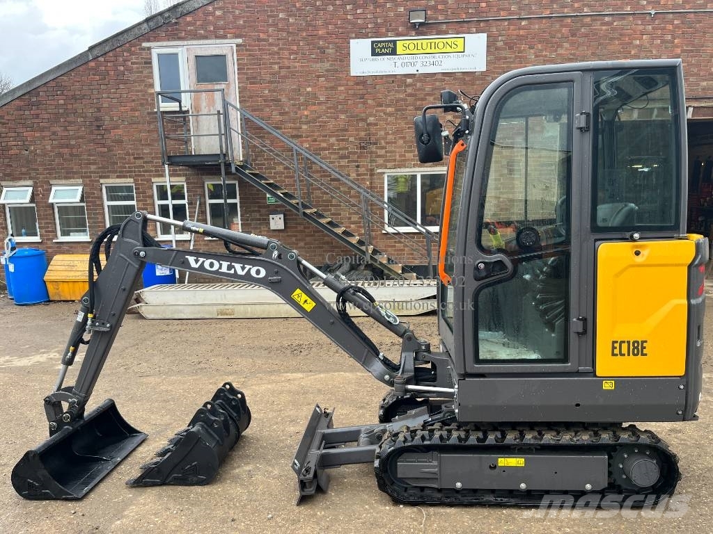 Volvo EC 18 E 小型挖掘机