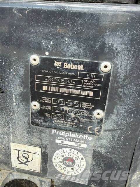 Bobcat E 19 Minibagger < 7t