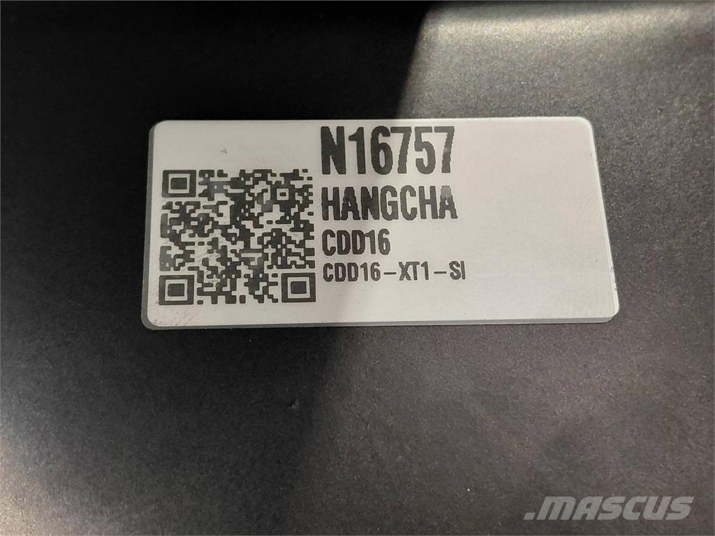 Hangcha CDD16-XT1-SI Käyden ajettavat pinoamistrukit