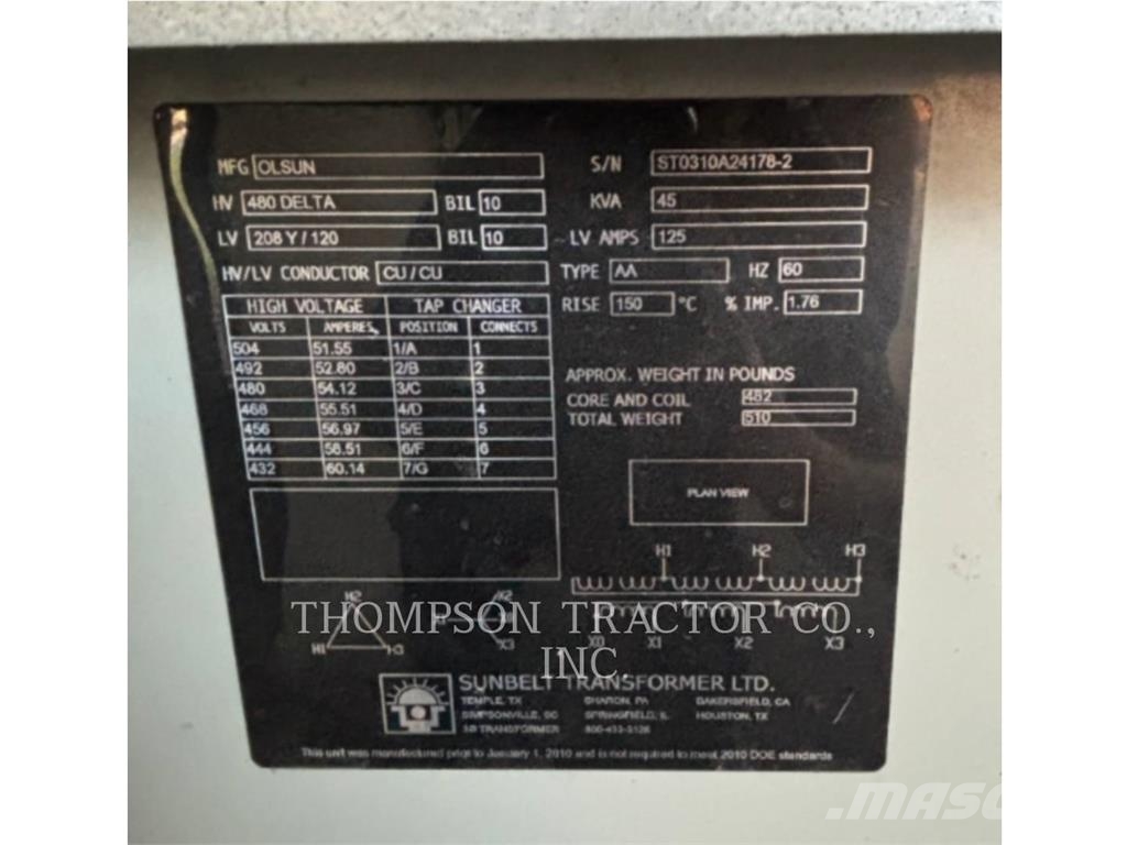 45 KVA Other components