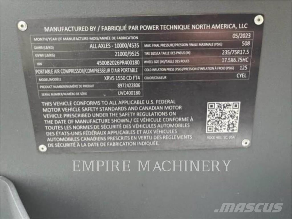 Atlas Copco XAS400CD Kompressoren