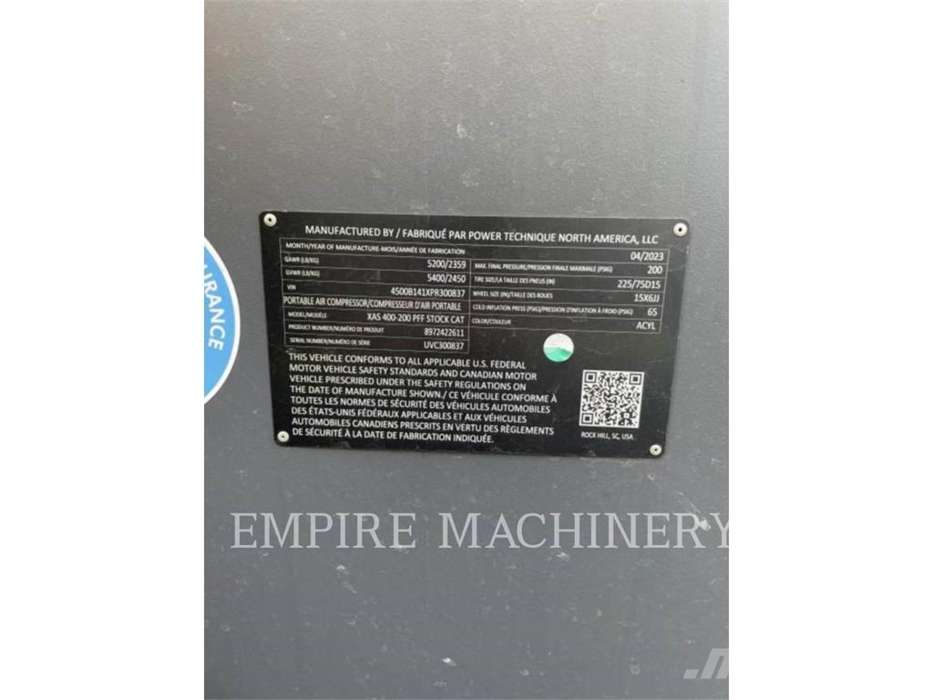 Atlas Copco XAS400CD Kompressoren