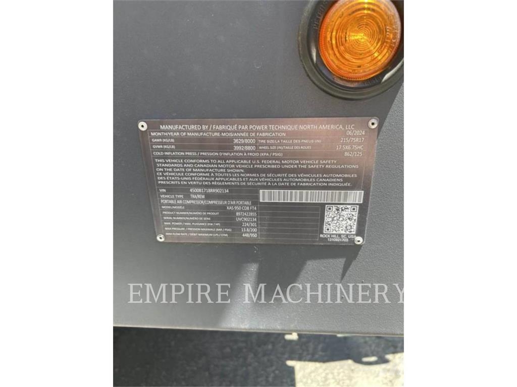 Atlas Copco XAS950CD Compressors