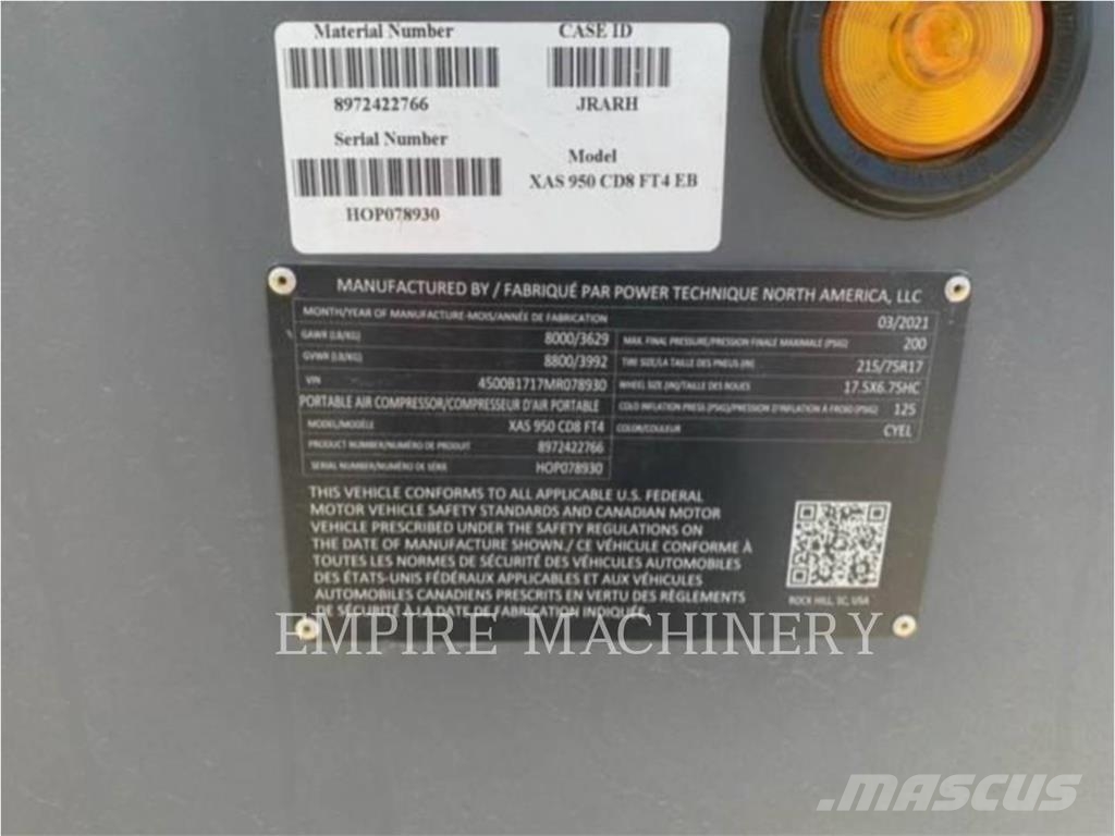 Atlas Copco XAVS400CD Kompressoren