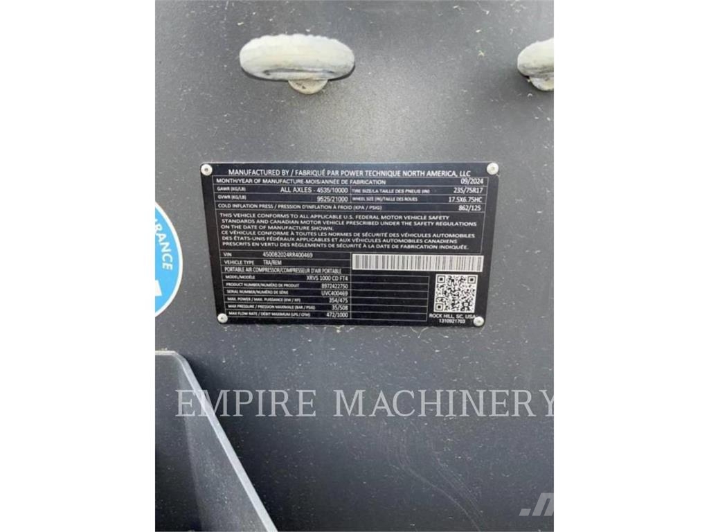 Atlas Copco XRVS1000CD Compressors