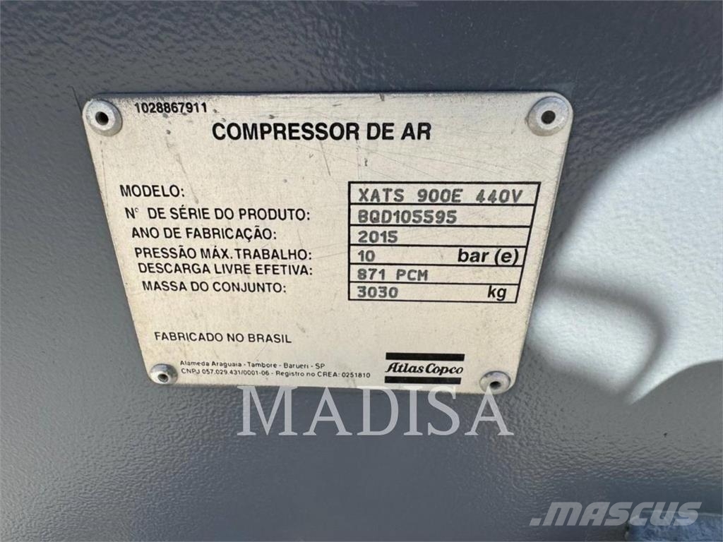 Atlas XATS900 E Drucklufttrockner