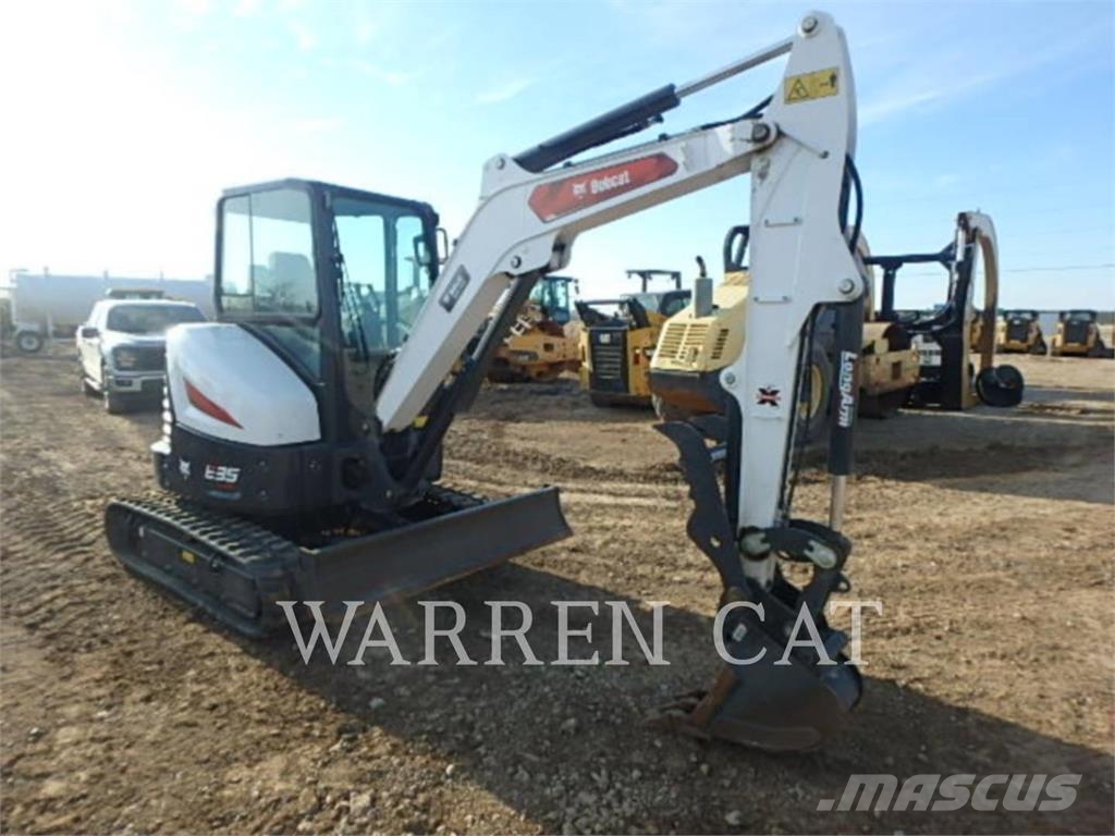 Bobcat E35I Crawler excavators