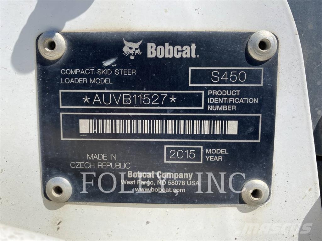 Bobcat S450 Skid steer mini nakladalci