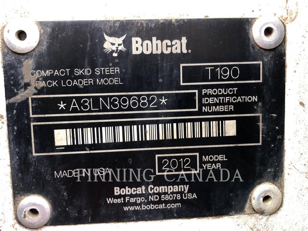 Bobcat T190 Гусеничные фронтальные погрузчики