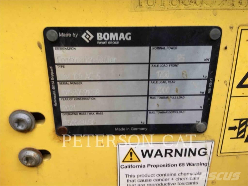 Bomag BW120AC-5 Walce dwubębnowe