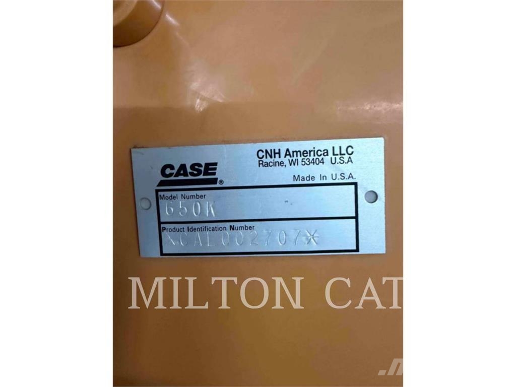 CASE 650K Buldozer sobre oruga