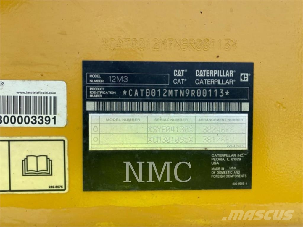 CAT 12 M3 Грейдери