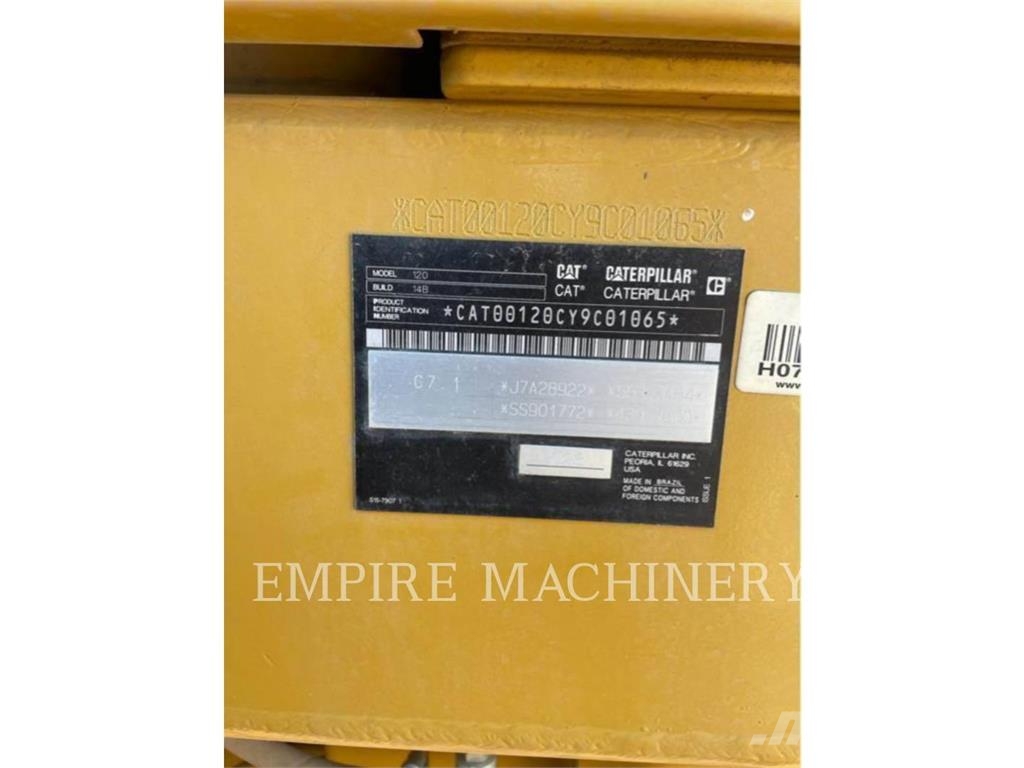 CAT 120-14 Greideri