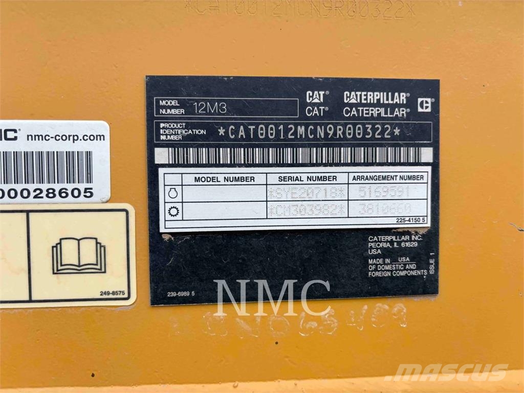 CAT 12M3 Greiderid