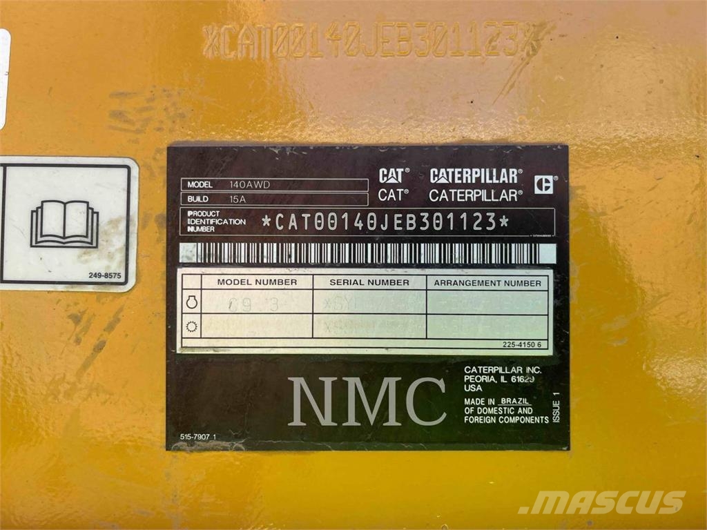 CAT 140-15AWD Grederji