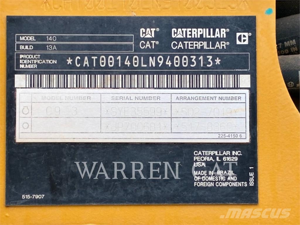 CAT 140 SW Grader