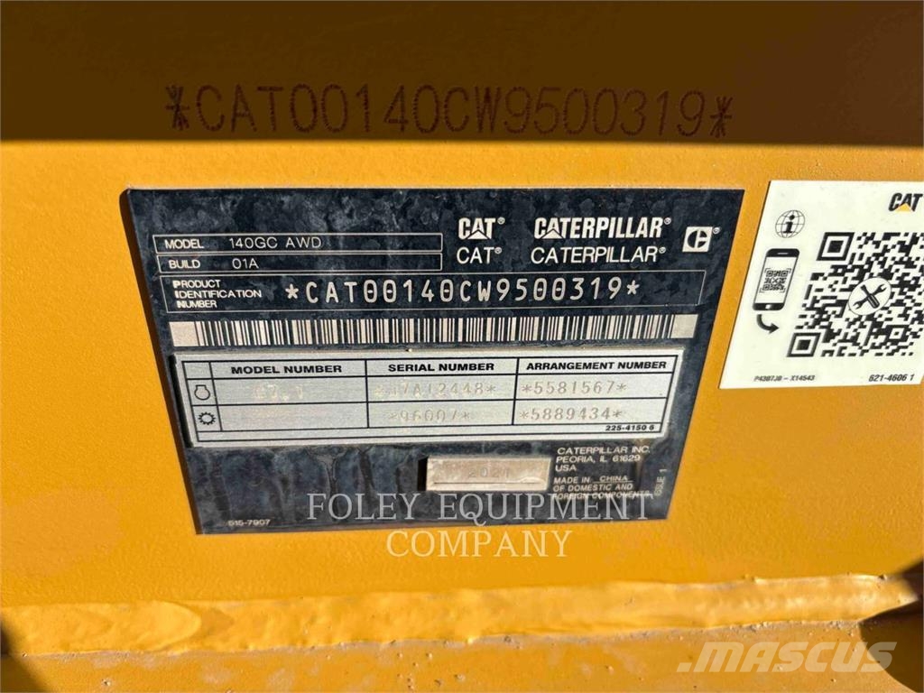 CAT 14001GCAWD Gréderek