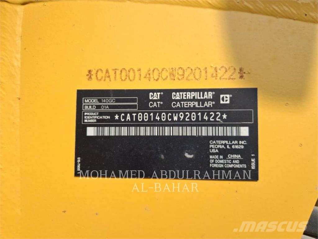 CAT 140GC Równiarki