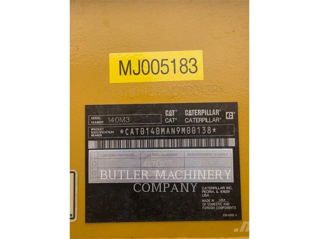 CAT 140M Grederji