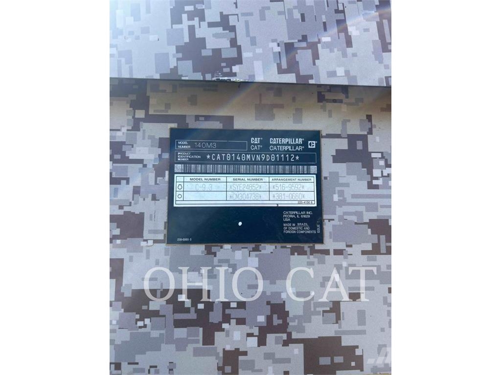 CAT 140M3 Greiderid