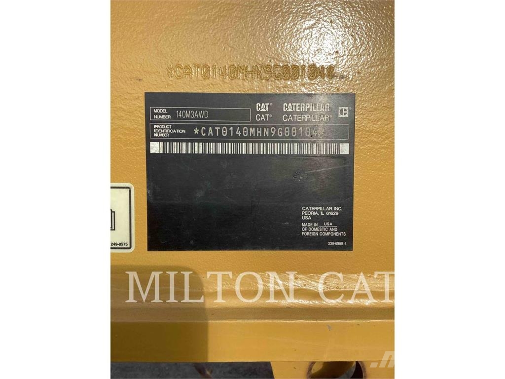 CAT 140M3AWD Grader