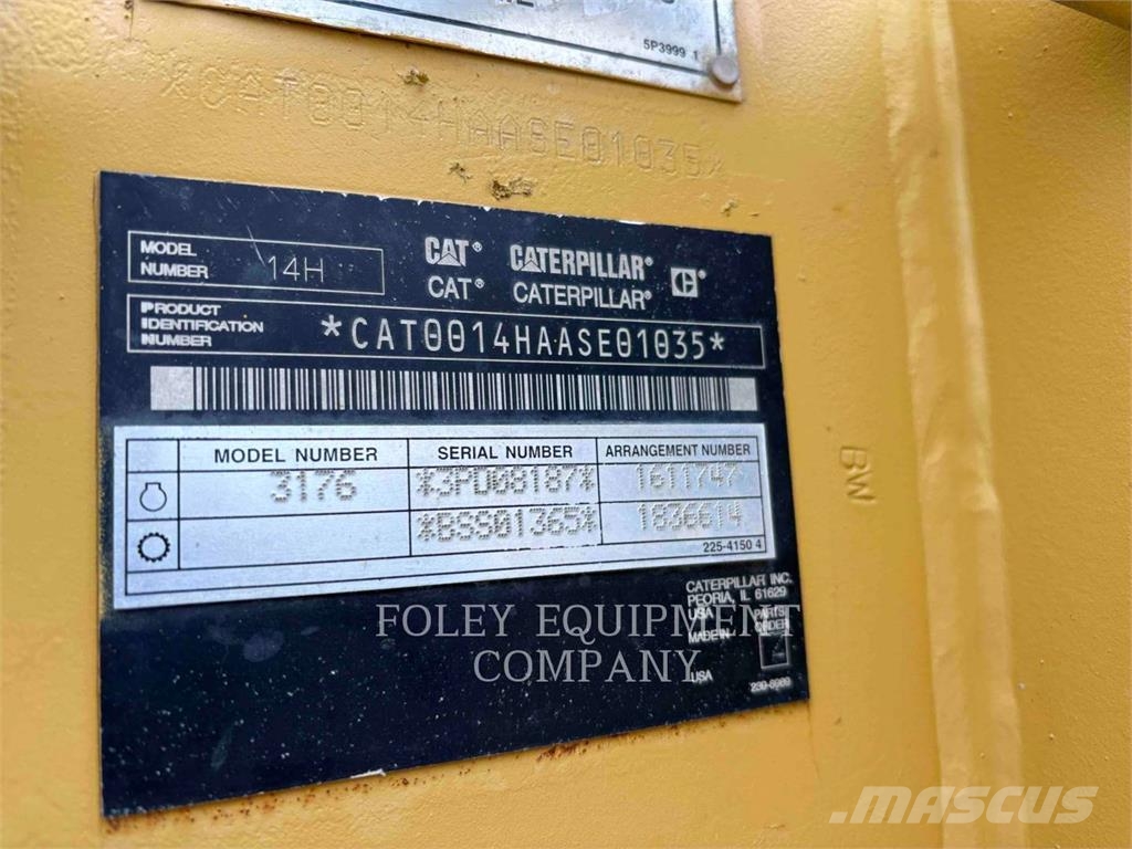 CAT 14H Grader
