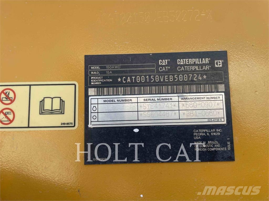 CAT 150 AWD Vejhøvle / Gradere