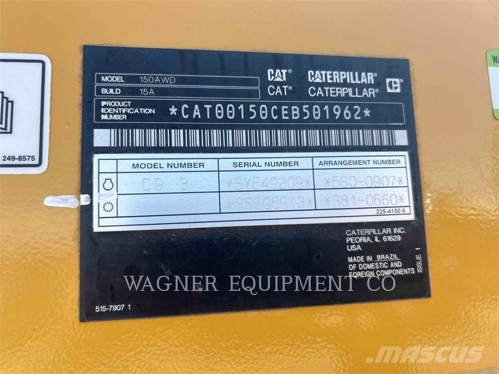 CAT 15015AWD Greideri
