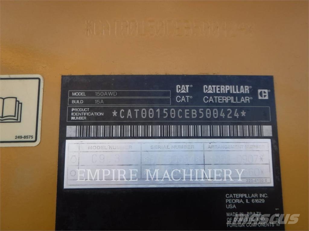 CAT 15015AWD Γκρέιντερς