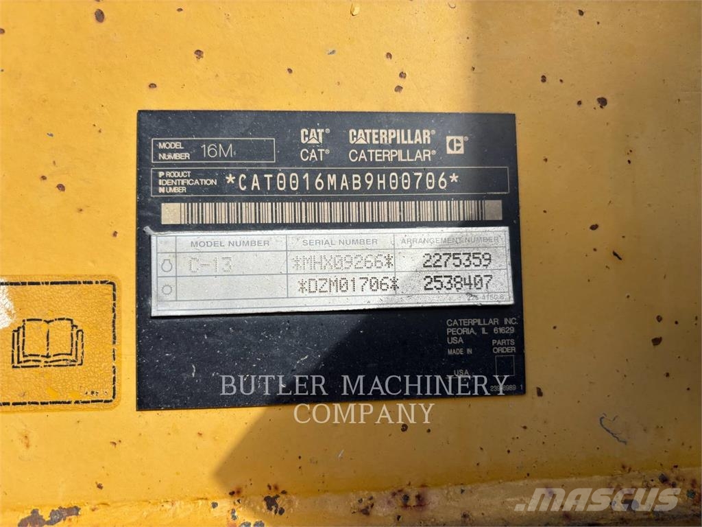 CAT 16M Grederji